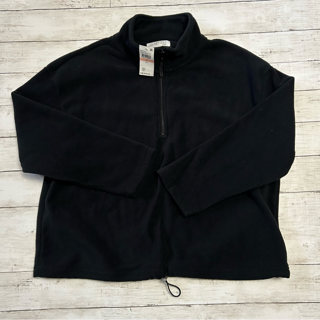 Plus Size Quarter Zip Pullover